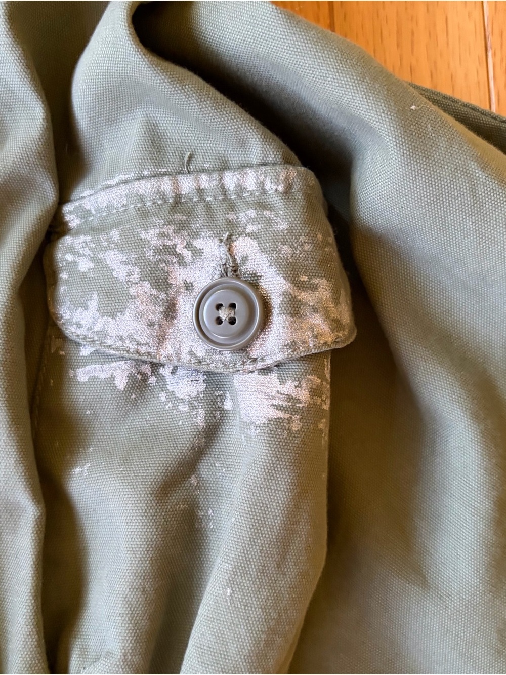Zara Woman Olive Green Hooded Utility Anorak Jacket - Picture 3 of 9